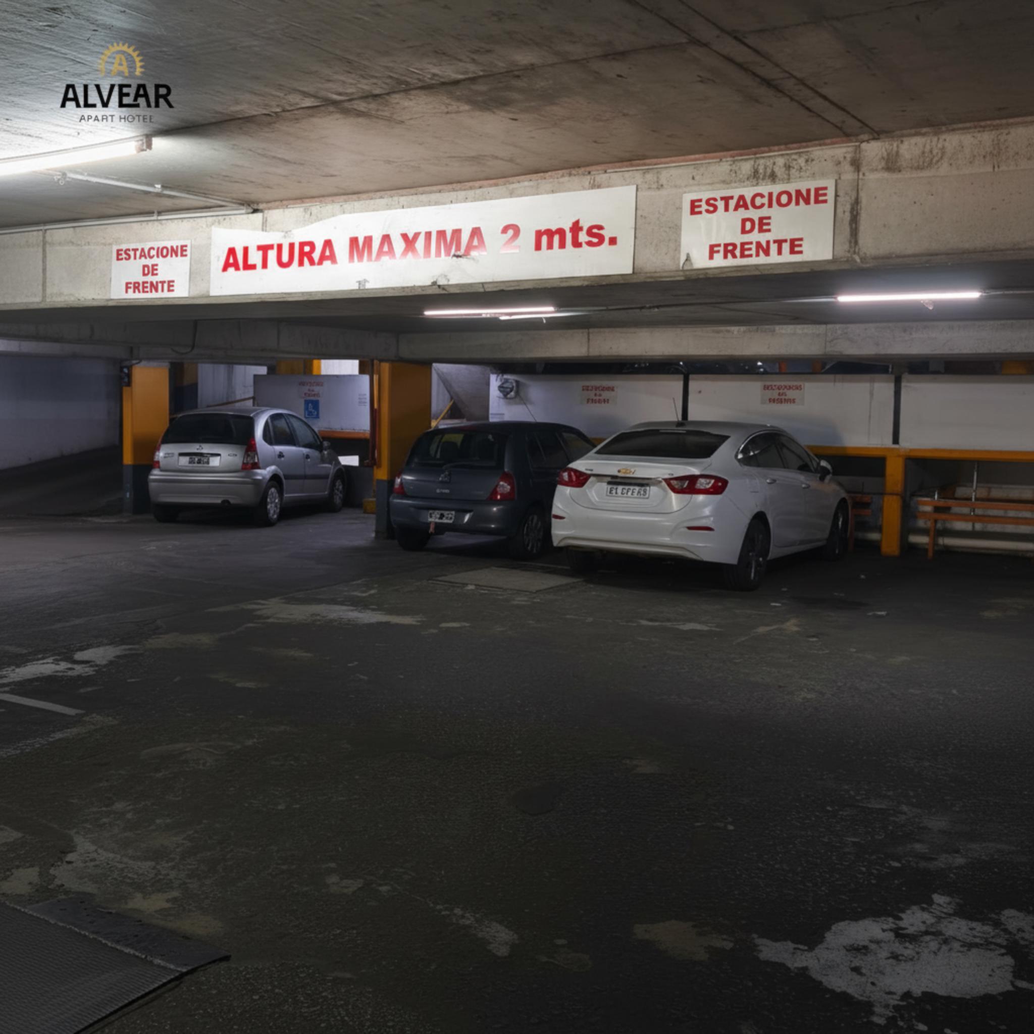 Terraza del Alvear Apart Hotel al atardecer